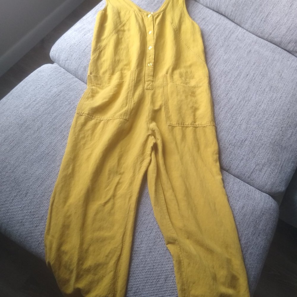 Eve Gravel Saint Germaine Jumpsuit- Tournesol- XS - Picture 5 of 5